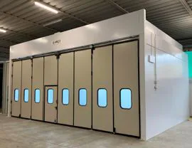 Cabina forno pressurizzata con apertura totale frontale