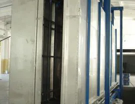 Tunnel di pretrattamento monocella con 5 trattamenti