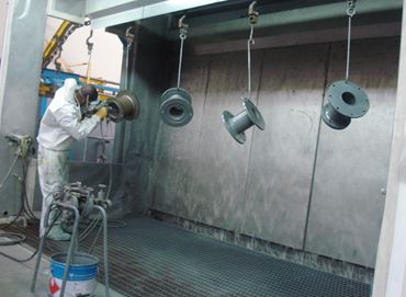 SUCTION WALLS - DRY PAINTING BOOTHS AND WATER CURTAIN PAINTING BOOTHS