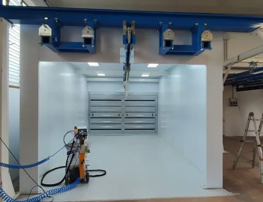 IMPIANTO DI VERNICIATURA POLVERI MANUALE