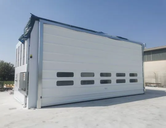 Cabina di lavaggio manuale
