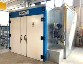 Forno statico di cottura polvere