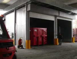 Forno cottura vernici per container