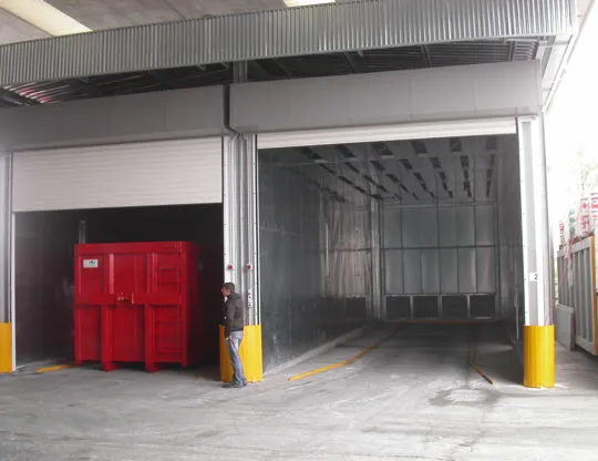 Forno cottura vernici per container