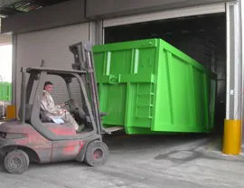 Forno cottura vernici per container