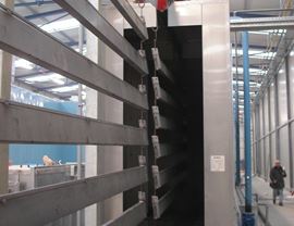 Pretreatment tunnel in AISI 316-304 stainless steel